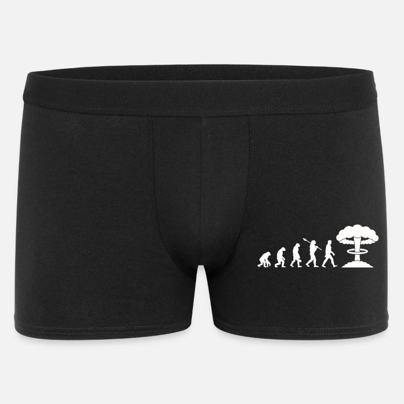 Evolution Nuclear Bomb - Men's Boxer Shorts - black