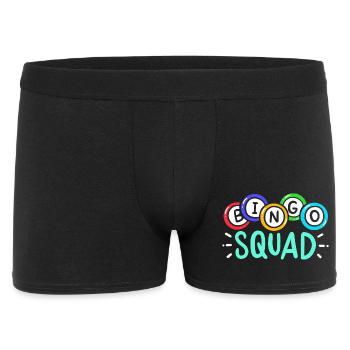 Jeu Bingo Sqad - Boxer Homme - noir - Devant
