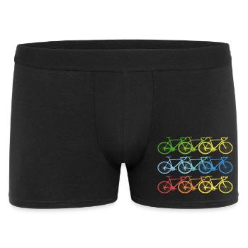 bike t-shirt sport bike summer spring - Men's Boxer Shorts - black - Front