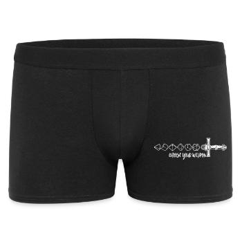 Choisissez votre arme : dés d’arme : Épée RPG - Boxer Homme - noir - Devant