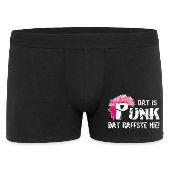 C’est un Punk qui a fait la faute ! - Boxer Homme - noir - Devant