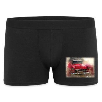 Nostalgic Old American Dream Car - Men's Boxer Shorts - black - Front