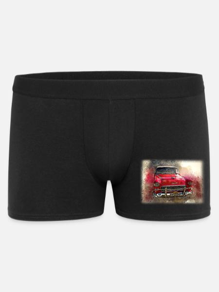 Nostalgic Old American Dream Car - Men's Boxer Shorts - black