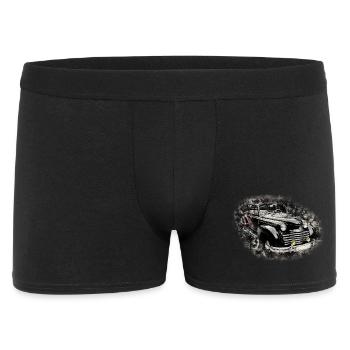 Nostalgic Old American Dream Car - Men's Boxer Shorts - black - Front