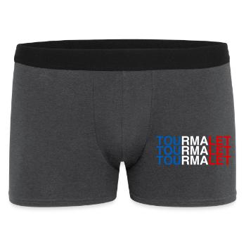 TOURMALET France French Flag - Men's Boxer Shorts - charcoal grey - Front