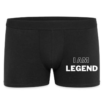 I Am Legend Bold Typographic Tee - Men's Boxer Shorts - black - Front