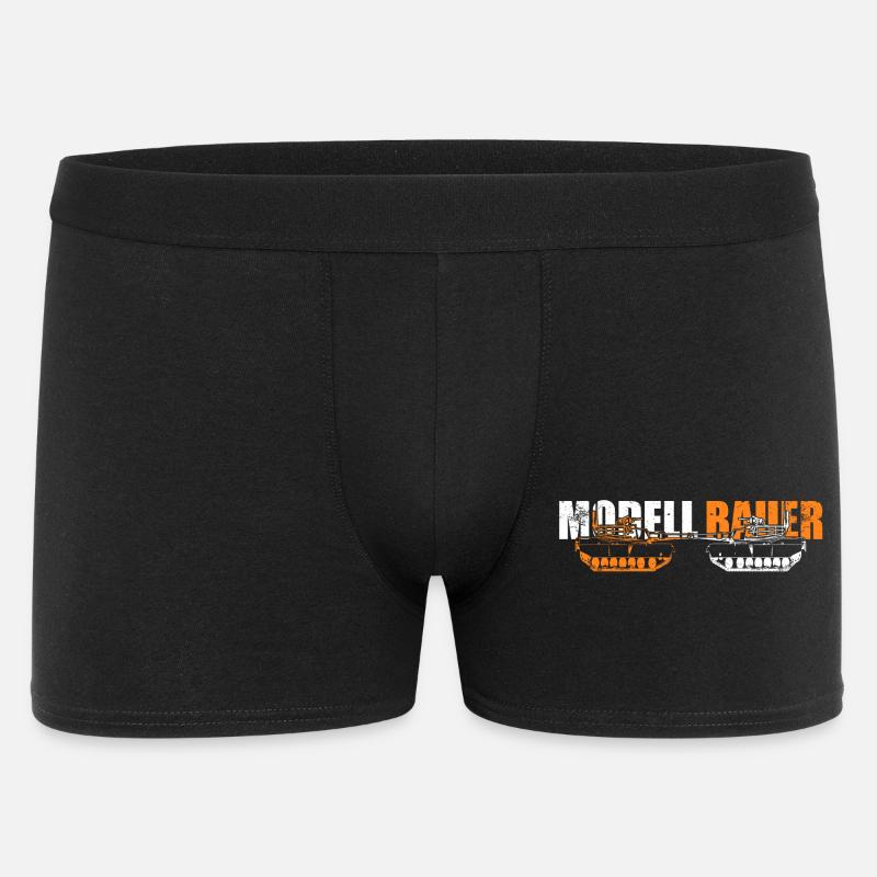 Modellbauer - Männer Boxer Shorts - Schwarz
