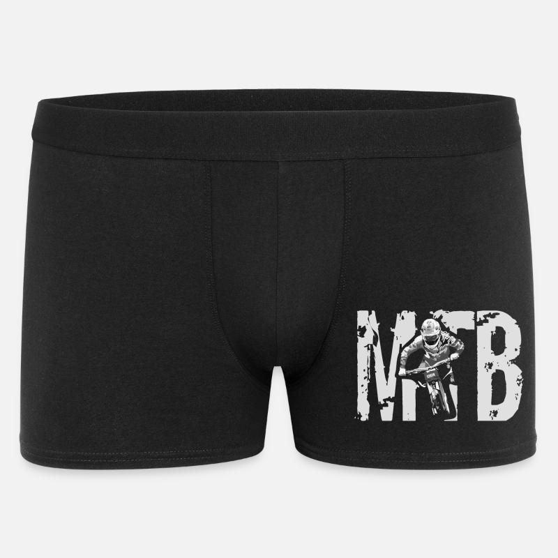 Mtb - Männer Boxer Shorts - Schwarz