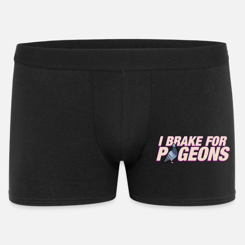 Jeg bremser for duer - Boxer Shorts til mænd - sort