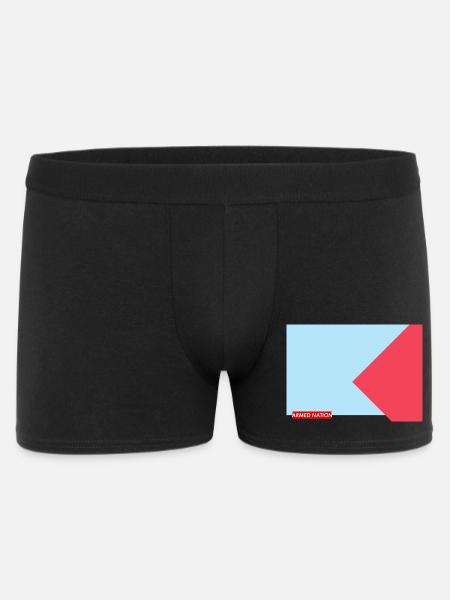 BLUE RED 2025 - Men's Boxer Shorts - black