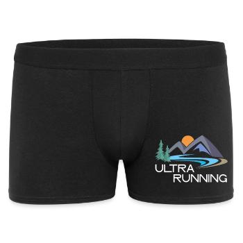 Ultra Running - Boxer Homme - noir - Devant