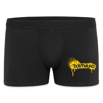 Dortmund Ruhrpott Ball - Männer Boxer Shorts - Schwarz - Vorne