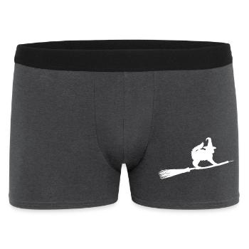 Sorcière de chat - Boxer Homme - charbon - Devant