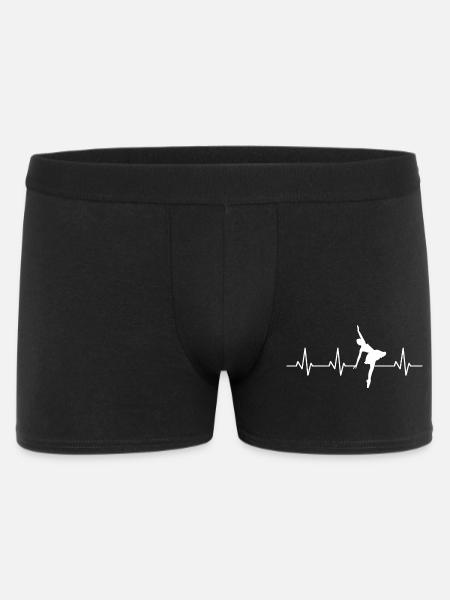 Ballet Heartbeat - Men's Boxer Shorts - black