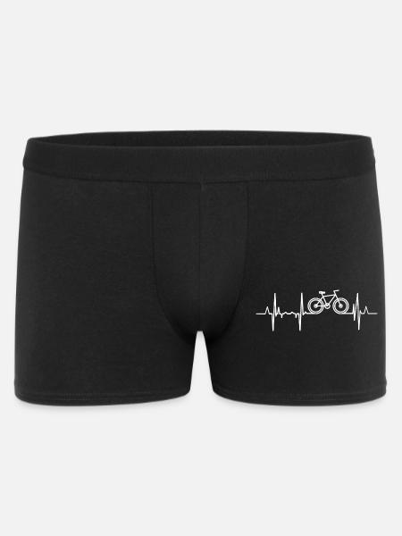 Bicycle Heartbeat - Men's Boxer Shorts - black