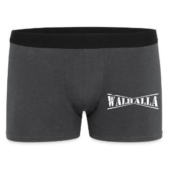 walhalla odin thor viking viking sticker shirt - Men's Boxer Shorts - charcoal grey - Front