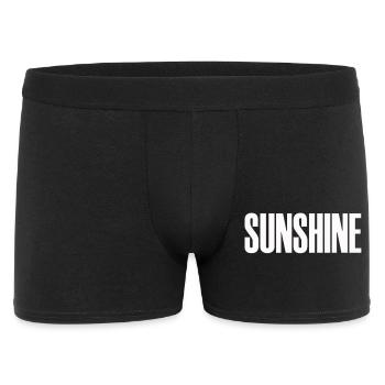 sunshine sonne urlaub palmen beach strand beauty - Männer Boxer Shorts - Schwarz - Vorne