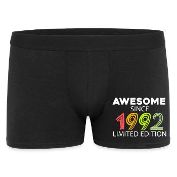 Fantastique depuis 1992 - né en 1992 - Boxer Homme - noir - Devant