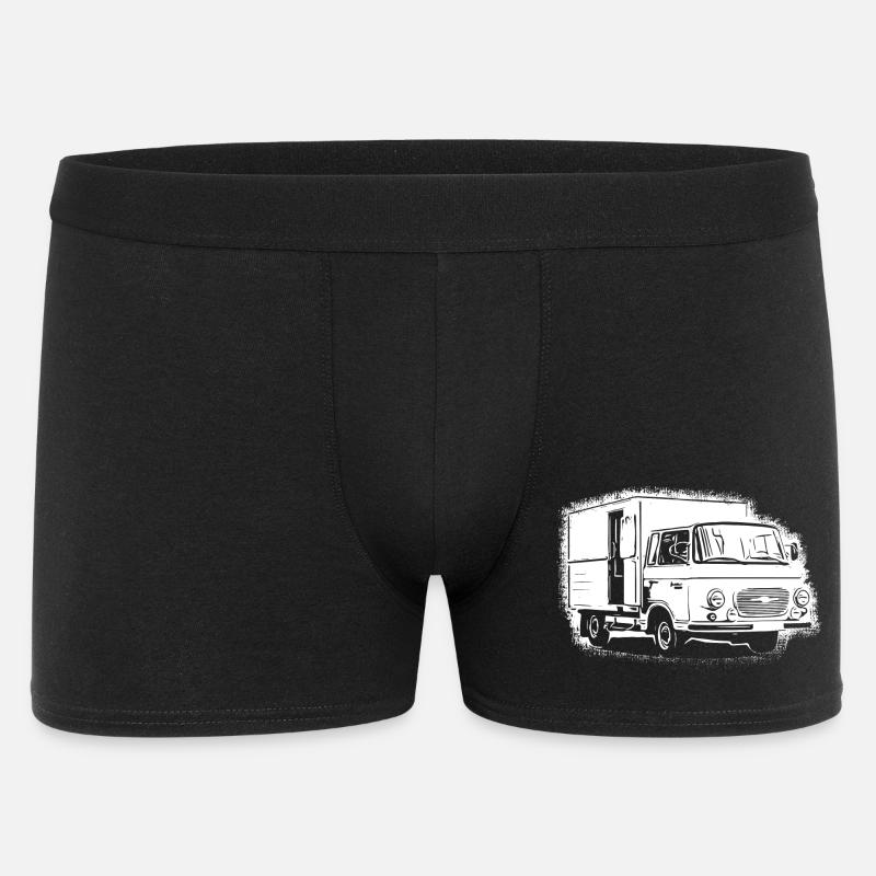 Barka's panel van GDR - Men's Boxer Shorts - black