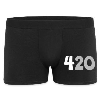 420 | 4,20 | Couleur de conception réglable - Boxer Homme - noir - Devant