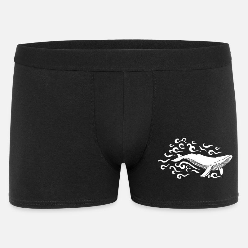 Beluga - Männer Boxer Shorts - Schwarz