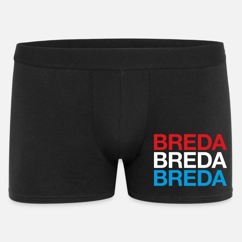 BREDA Pays-Bas Drapeau Pays-Bas - Boxer Homme - noir
