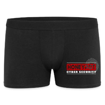 Honeypot Cyber security - Männer Boxer Shorts - Schwarz - Vorne