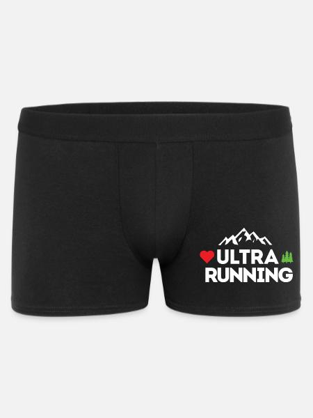 Ultra Running – My Love - Men's Boxer Shorts - black