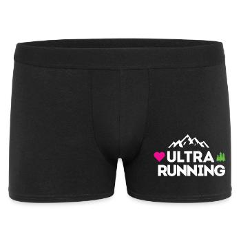 Ultra Running – Mon amour - Boxer Homme - noir - Devant