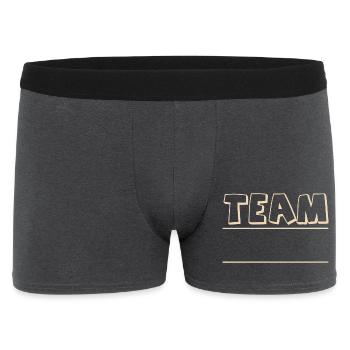 Équipe - Boxer Homme - charbon - Devant