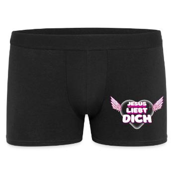 Jesus loves you - Men's Boxer Shorts - black - Front