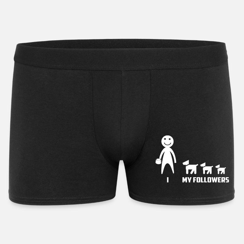 Drôles d’adeptes de chiens - Boxer Homme - noir