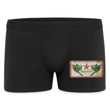Bouclier du Mexique - Boxer Homme - noir - Devant