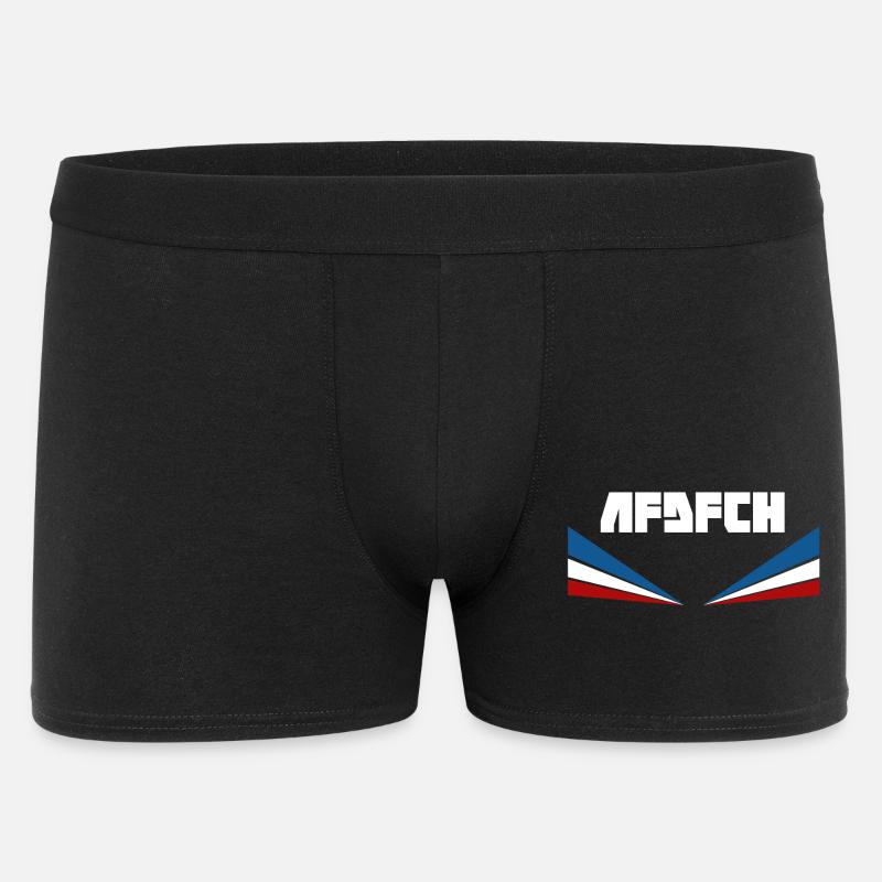 Rostock - Männer Boxer Shorts - Schwarz