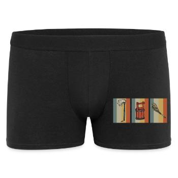 Housewife and househusband - Men's Boxer Shorts - black - Front
