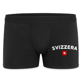 Svizzera Arc Emblem Flag - Men's Boxer Shorts - black - Front