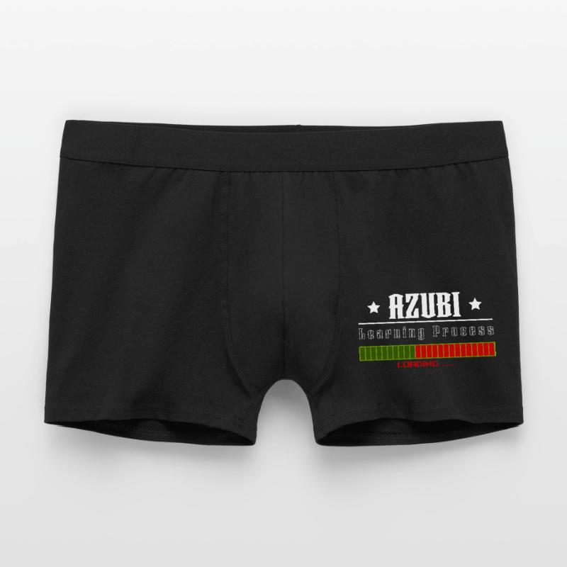 AZUBI learning process loading tshirt Männer Boxer Shorts