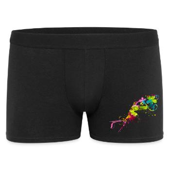 Colobri - Männer Boxer Shorts - Schwarz - Vorne
