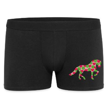 La chance des chevaux - Boxer Homme - noir - Devant