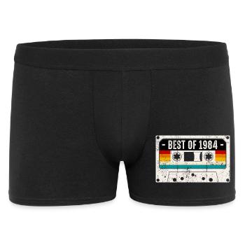 Best of 1984 Retro Cassette - Men's Boxer Shorts - black - Front