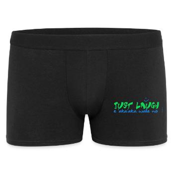 E 'aka'aka wale no - Männer Boxer Shorts - Schwarz - Vorne