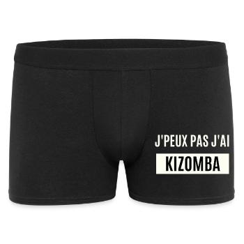 Je peux pas j'ai Kizomba - Boxer Homme - noir - Devant