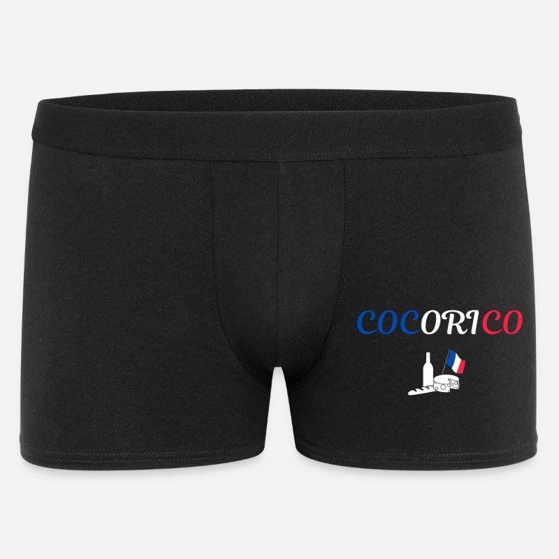 Cocorico - Boxer Homme - noir