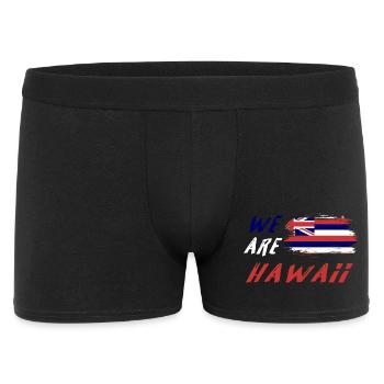We are Hawaii - Men's Boxer Shorts - black - Front