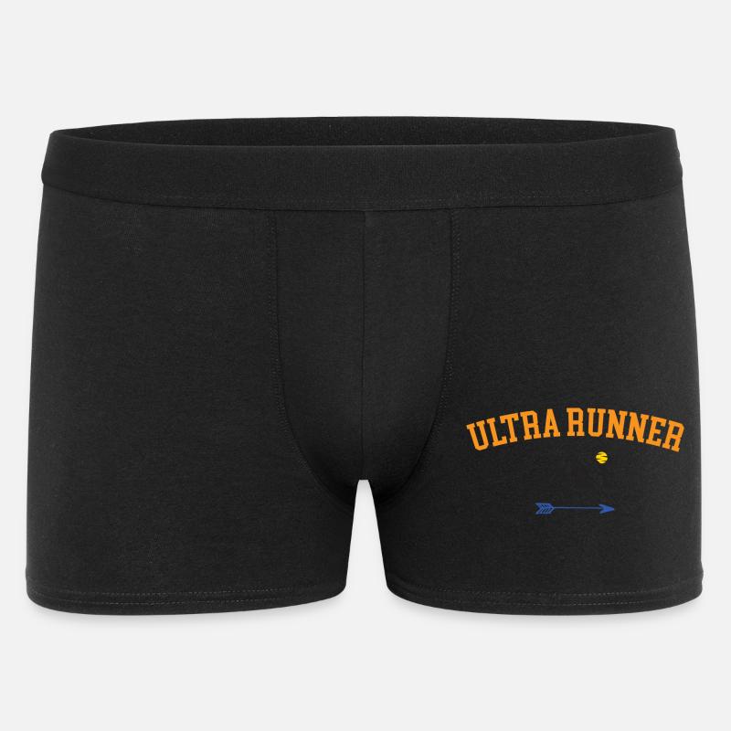 Ultra Runner - Männer Boxer Shorts - Schwarz