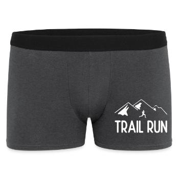 Course de sentier - Boxer Homme - charbon - Devant