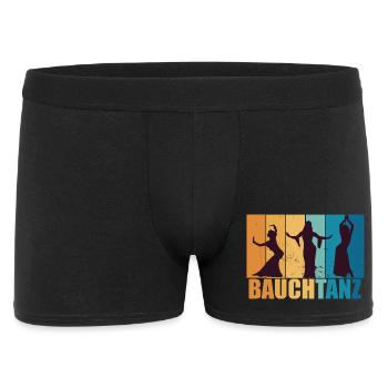 Bauchtanz Bauchtänzerin Tänzerin Geschenk - Männer Boxer Shorts - Schwarz - Vorne