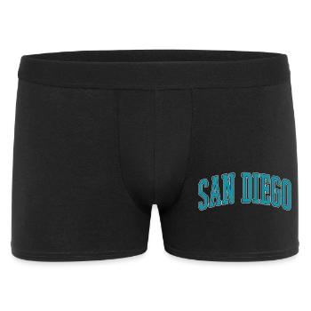 San Diego Block Font Collection - Men's Boxer Shorts - black - Front