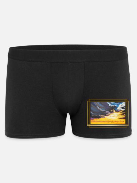 CreationLight of Contrasts - Sonja Ariel - Men's Boxer Shorts - black
