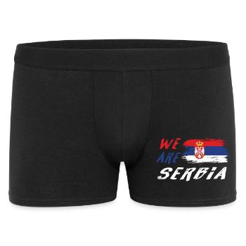 We are Serbia - Men's Boxer Shorts - black - Front